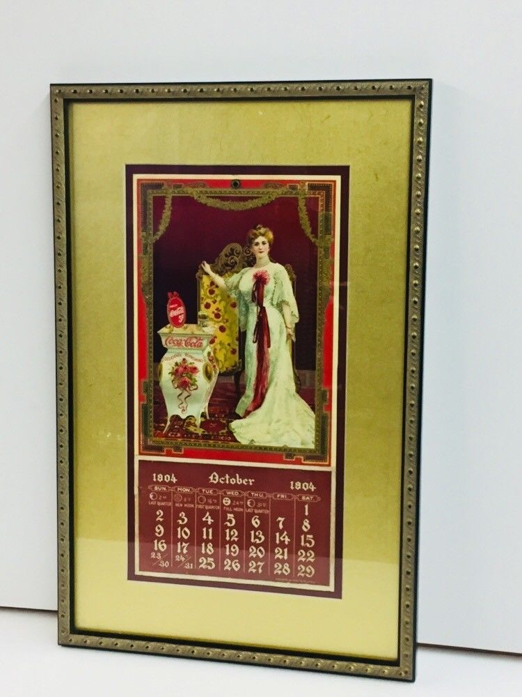 Calendriers vintages les plus chers de Coca-Cola des années 1904-1943 !